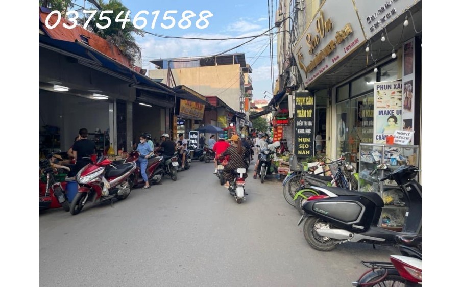 108m2 mặt đường lớn Kim Chung gần KCN Bắc Thăng Long, kinh doanh bỏ mặc, view hồ cực đỉnh.